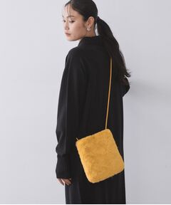 OPAQUE.CLIP / オペーク ドット クリップ ショルダーバッグ | 【11色展開】フェイクファースクエアミニポシェット