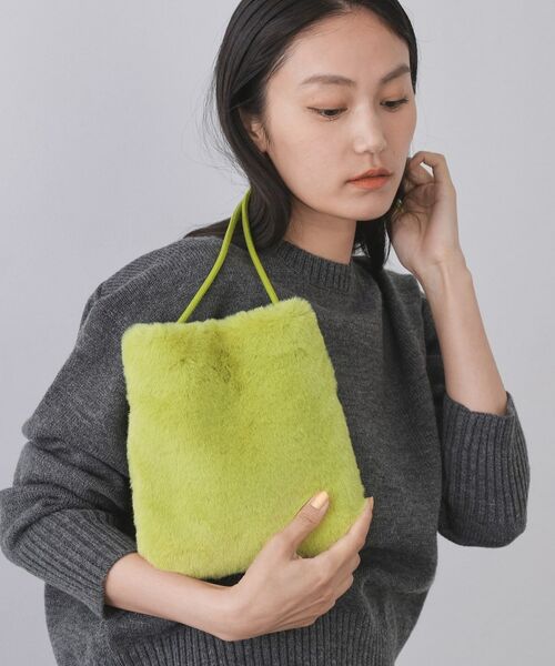 OPAQUE.CLIP / オペーク ドット クリップ ショルダーバッグ | 【11色展開】フェイクファースクエアミニポシェット | 詳細11