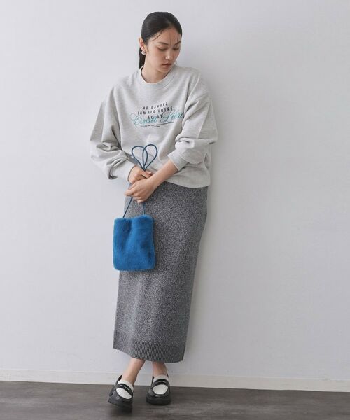 OPAQUE.CLIP / オペーク ドット クリップ ショルダーバッグ | 【11色展開】フェイクファースクエアミニポシェット | 詳細19