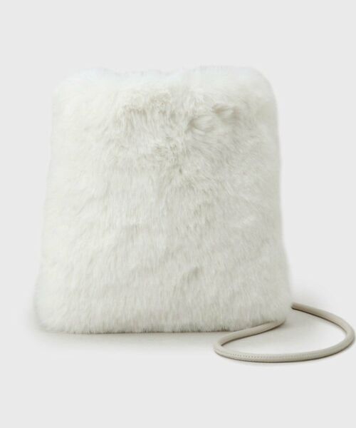 OPAQUE.CLIP / オペーク ドット クリップ ショルダーバッグ | 【11色展開】フェイクファースクエアミニポシェット | 詳細23