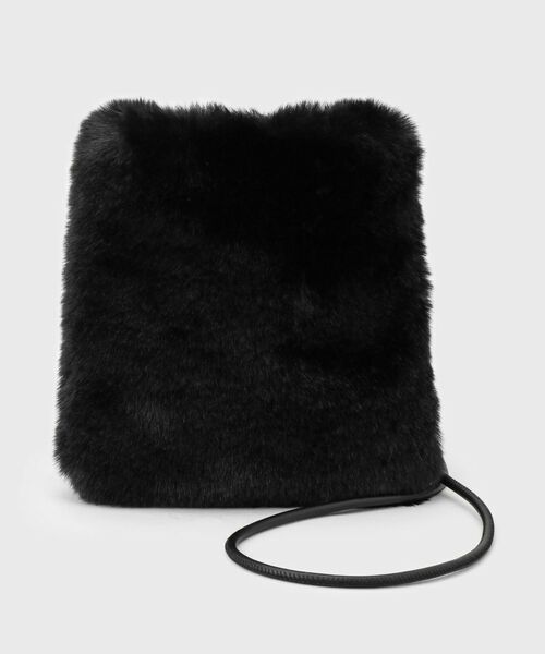 OPAQUE.CLIP / オペーク ドット クリップ ショルダーバッグ | 【11色展開】フェイクファースクエアミニポシェット | 詳細24