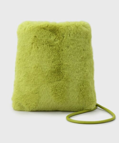 OPAQUE.CLIP / オペーク ドット クリップ ショルダーバッグ | 【11色展開】フェイクファースクエアミニポシェット | 詳細27