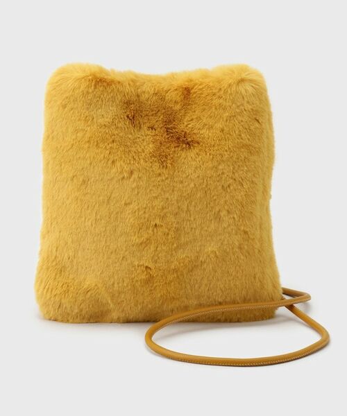 OPAQUE.CLIP / オペーク ドット クリップ ショルダーバッグ | 【11色展開】フェイクファースクエアミニポシェット | 詳細28