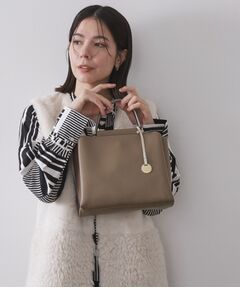 OPAQUE.CLIP / オペーク ドット クリップ トートバッグ | 《BAILA掲載》3層仕様バイカラー合皮ミドルトートバッグ【軽量／2WAY】