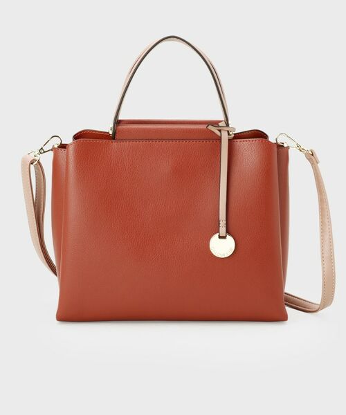 OPAQUE.CLIP / オペーク ドット クリップ トートバッグ | 《BAILA掲載》3層仕様バイカラー合皮ミドルトートバッグ【軽量／2WAY】 | 詳細11