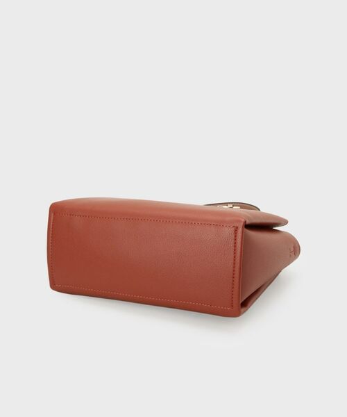 OPAQUE.CLIP / オペーク ドット クリップ トートバッグ | 《BAILA掲載》3層仕様バイカラー合皮ミドルトートバッグ【軽量／2WAY】 | 詳細14