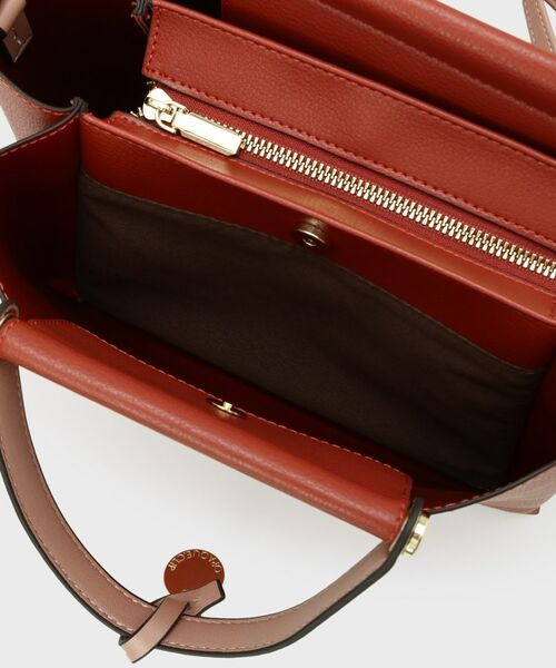 OPAQUE.CLIP / オペーク ドット クリップ トートバッグ | 《BAILA掲載》3層仕様バイカラー合皮ミドルトートバッグ【軽量／2WAY】 | 詳細19