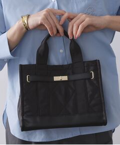 OPAQUE.CLIP / オペーク ドット クリップ ショルダーバッグ | 【2WAY】ダイヤキルティングスクエアミドルショルダーバッグ