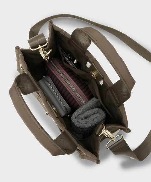 OPAQUE.CLIP / オペーク ドット クリップ ショルダーバッグ | 【2WAY】ダイヤキルティングスクエアミドルショルダーバッグ | 詳細18