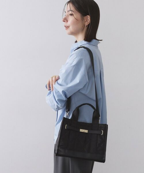 OPAQUE.CLIP / オペーク ドット クリップ ショルダーバッグ | 【2WAY】ダイヤキルティングスクエアミドルショルダーバッグ | 詳細5