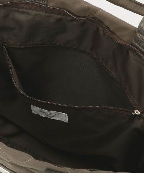 OPAQUE.CLIP / オペーク ドット クリップ トートバッグ | 【A4サイズ対応】ダイヤキルティングスクエアビッグトートバッグ | 詳細13