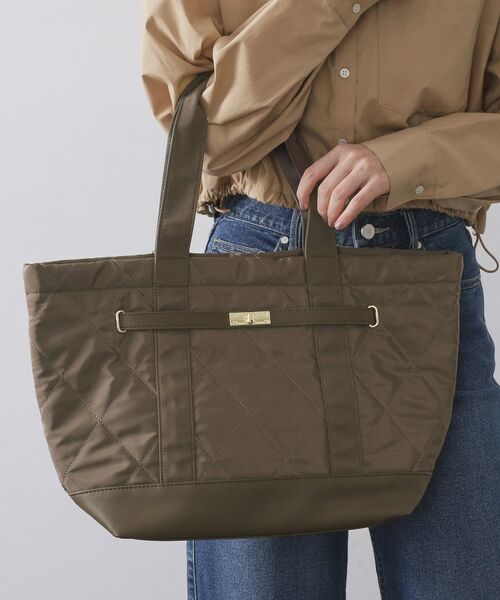OPAQUE.CLIP / オペーク ドット クリップ トートバッグ | 【A4サイズ対応】ダイヤキルティングスクエアビッグトートバッグ | 詳細3