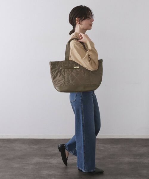OPAQUE.CLIP / オペーク ドット クリップ トートバッグ | 【A4サイズ対応】ダイヤキルティングスクエアビッグトートバッグ | 詳細4