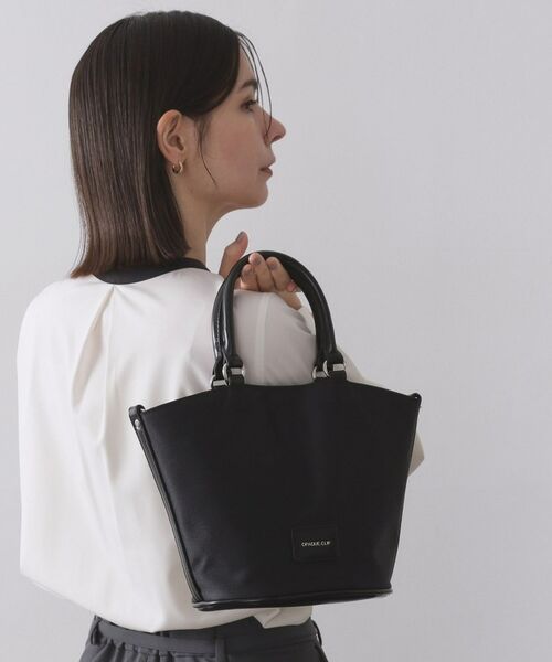 OPAQUE.CLIP / オペーク ドット クリップ トートバッグ | 【マルチWAY】ミニショルダーとしても使える!バッグインポーチ付きミドルトートバッグ | 詳細1