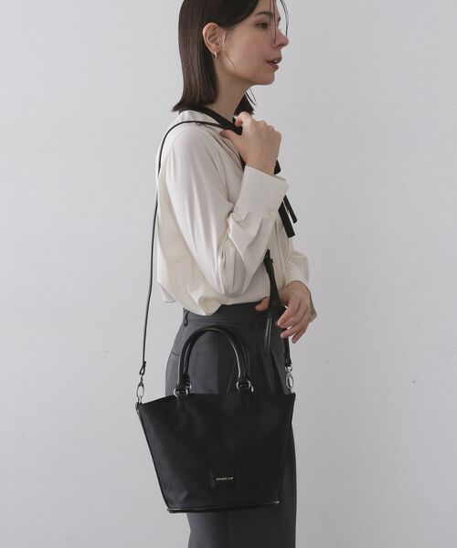 OPAQUE.CLIP / オペーク ドット クリップ トートバッグ | 【マルチWAY】ミニショルダーとしても使える!バッグインポーチ付きミドルトートバッグ | 詳細2