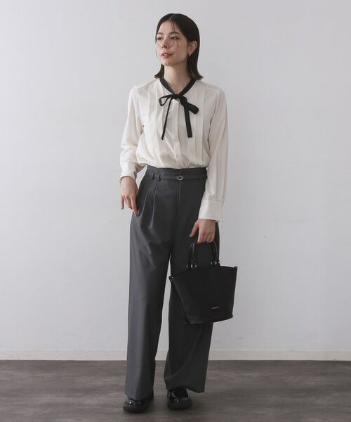 OPAQUE.CLIP / オペーク ドット クリップ トートバッグ | 【マルチWAY】ミニショルダーとしても使える!バッグインポーチ付きミドルトートバッグ | 詳細3