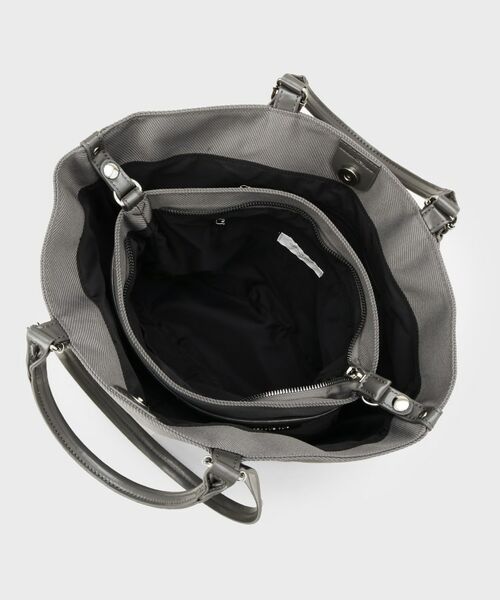 OPAQUE.CLIP / オペーク ドット クリップ トートバッグ | 【マルチWAY】ミニショルダーとしても使える！バッグインポーチ付きトートバッグ | 詳細12