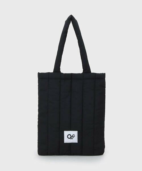 OPAQUE.CLIP / オペーク ドット クリップ トートバッグ | 【軽量／カラビナチャーム付き／A4サイズ対応】ストライプキルトパフィートートバッグ | 詳細10