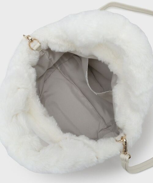 OPAQUE.CLIP / オペーク ドット クリップ トートバッグ | 【2WAY】フェイクファーミドルトートバッグ | 詳細19