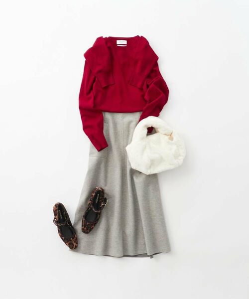 OPAQUE.CLIP / オペーク ドット クリップ トートバッグ | 【2WAY】フェイクファーミドルトートバッグ | 詳細24