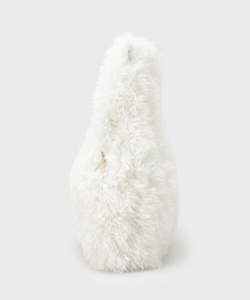 OPAQUE.CLIP / オペーク ドット クリップ ハンドバッグ | ラム風フェイクファーハンドバッグ | 詳細11