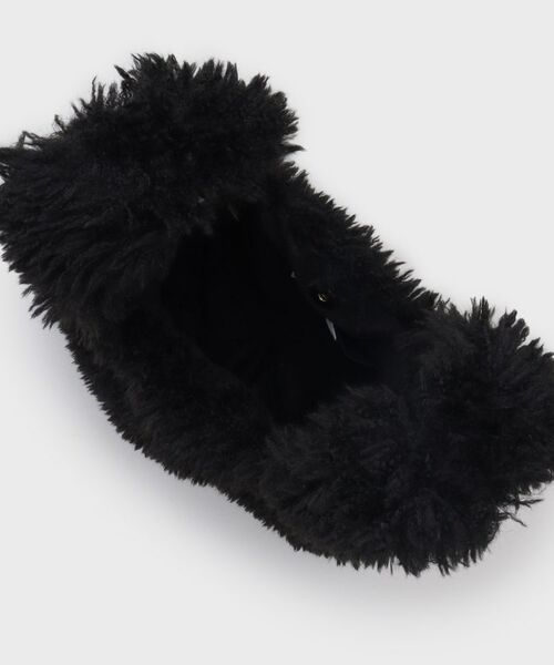 OPAQUE.CLIP / オペーク ドット クリップ ハンドバッグ | ラム風フェイクファーハンドバッグ | 詳細15