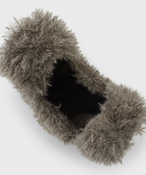 OPAQUE.CLIP / オペーク ドット クリップ ハンドバッグ | ラム風フェイクファーハンドバッグ | 詳細16