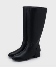 OPAQUE.CLIP / オペーク ドット クリップ ブーツ（ショート丈） | レザー調ロングブーツ