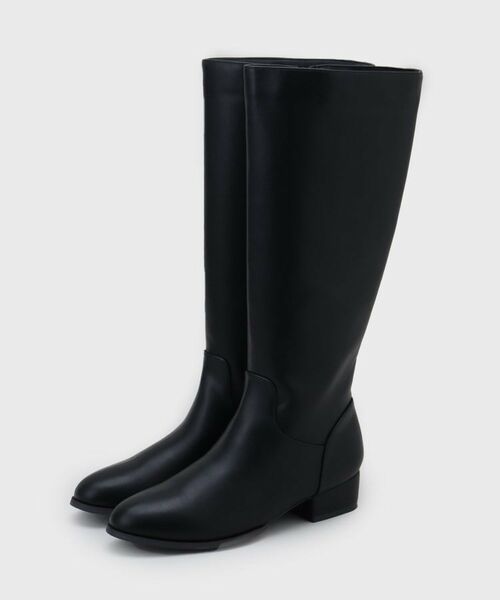 OPAQUE.CLIP / オペーク ドット クリップ ブーツ(ショート丈) | レザー調ロングブーツ | 詳細1