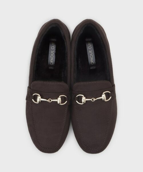 OPAQUE.CLIP / オペーク ドット クリップ パンプス | 【通勤対応可能】ビット付きフェイクファーローファー | 詳細4