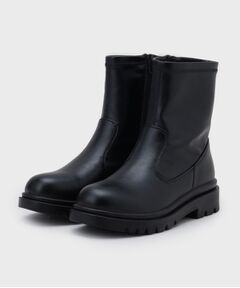 OPAQUE.CLIP / オペーク ドット クリップ ブーツ（ショート丈） | 【生活防水】厚底タンクソールストレッチブーツ