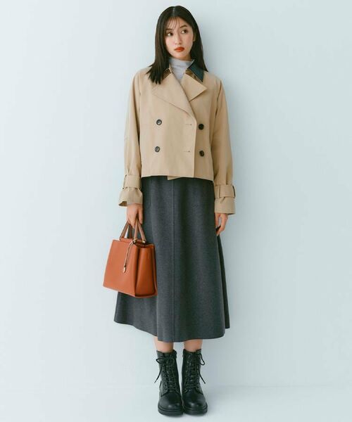 OPAQUE.CLIP / オペーク ドット クリップ ブーツ(ショート丈) | 【生活防水】厚底タンクソールレースアップブーツ | 詳細1