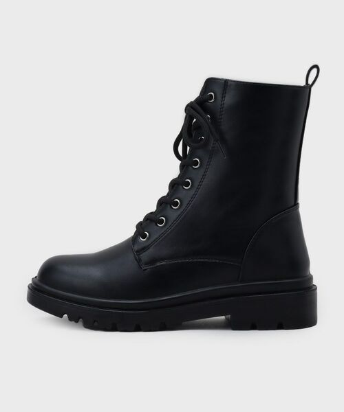 OPAQUE.CLIP / オペーク ドット クリップ ブーツ(ショート丈) | 【生活防水】厚底タンクソールレースアップブーツ | 詳細3