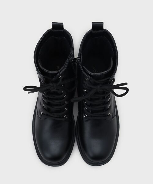 OPAQUE.CLIP / オペーク ドット クリップ ブーツ(ショート丈) | 【生活防水】厚底タンクソールレースアップブーツ | 詳細5