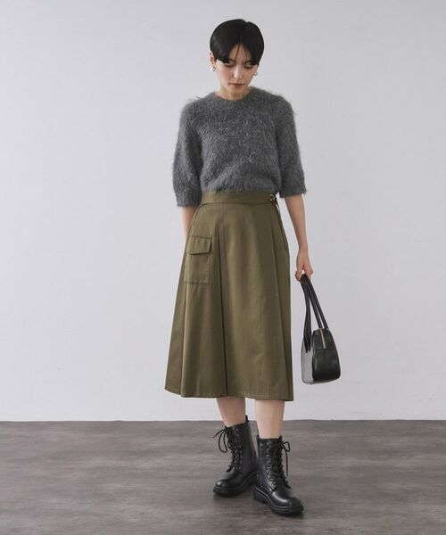 OPAQUE.CLIP / オペーク ドット クリップ ブーツ(ショート丈) | 【生活防水】厚底タンクソールレースアップブーツ | 詳細9