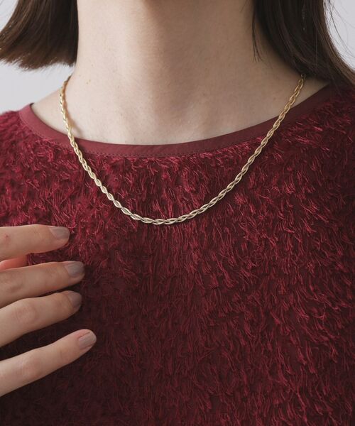 OPAQUE.CLIP / オペーク ドット クリップ ネックレス・ペンダント・チョーカー | ねじりチェーンネックレス | 詳細4