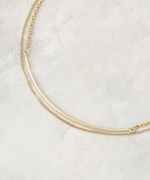 OPAQUE.CLIP / オペーク ドット クリップ ネックレス・ペンダント・チョーカー | 【2SET】チェーンバー2連ネックレス | 詳細1