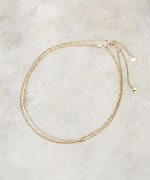 OPAQUE.CLIP / オペーク ドット クリップ ネックレス・ペンダント・チョーカー | 【2SET】チェーンバー2連ネックレス | 詳細2