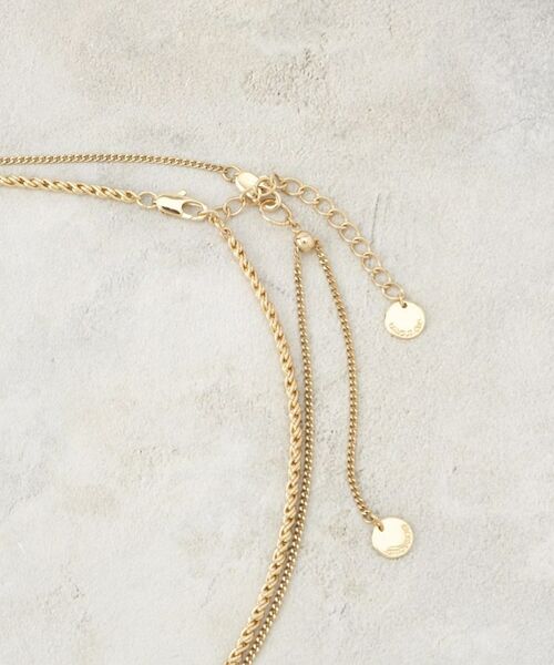 OPAQUE.CLIP / オペーク ドット クリップ ネックレス・ペンダント・チョーカー | 【2SET】チェーンバー2連ネックレス | 詳細3