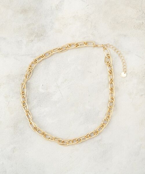 OPAQUE.CLIP / オペーク ドット クリップ ネックレス・ペンダント・チョーカー | ボリュームダブルチェーンネックレス | 詳細1