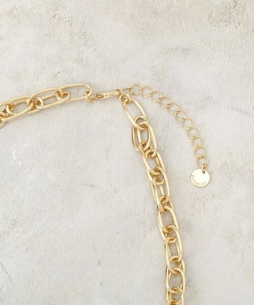 OPAQUE.CLIP / オペーク ドット クリップ ネックレス・ペンダント・チョーカー | ボリュームダブルチェーンネックレス | 詳細3