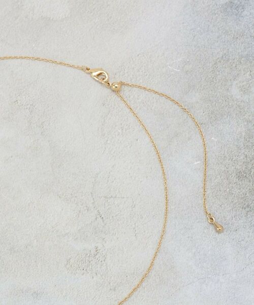 OPAQUE.CLIP / オペーク ドット クリップ ネックレス・ペンダント・チョーカー | ニュアンスメタルリング×フェイクパールネックレス | 詳細3