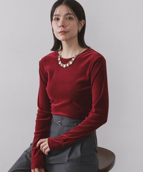 OPAQUE.CLIP / オペーク ドット クリップ ネックレス・ペンダント・チョーカー | キラキラビジューショートネックレス | 詳細4