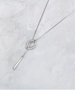 OPAQUE.CLIP / オペーク ドット クリップ ネックレス・ペンダント・チョーカー | Y字リングしずくメタルネックレス