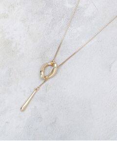 OPAQUE.CLIP / オペーク ドット クリップ ネックレス・ペンダント・チョーカー | Y字リングしずくメタルネックレス