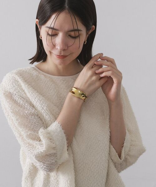 OPAQUE.CLIP / オペーク ドット クリップ ブレスレット・バングル | ビッグメタルバングル | 詳細5