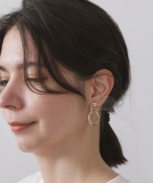 OPAQUE.CLIP / オペーク ドット クリップ ピアス・イヤリング | メタルリング2連ピアス | 詳細5