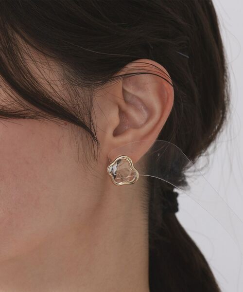 OPAQUE.CLIP / オペーク ドット クリップ ピアス・イヤリング | クリアカラーニュアンスピアス | 詳細4