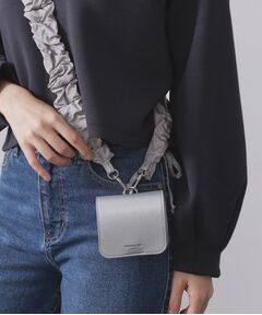 OPAQUE.CLIP / オペーク ドット クリップ その他小物 | ミニバッグ付きフリルショルダーストラップ