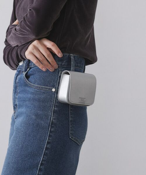 OPAQUE.CLIP / オペーク ドット クリップ その他小物 | ミニバッグ付きフリルショルダーストラップ | 詳細1